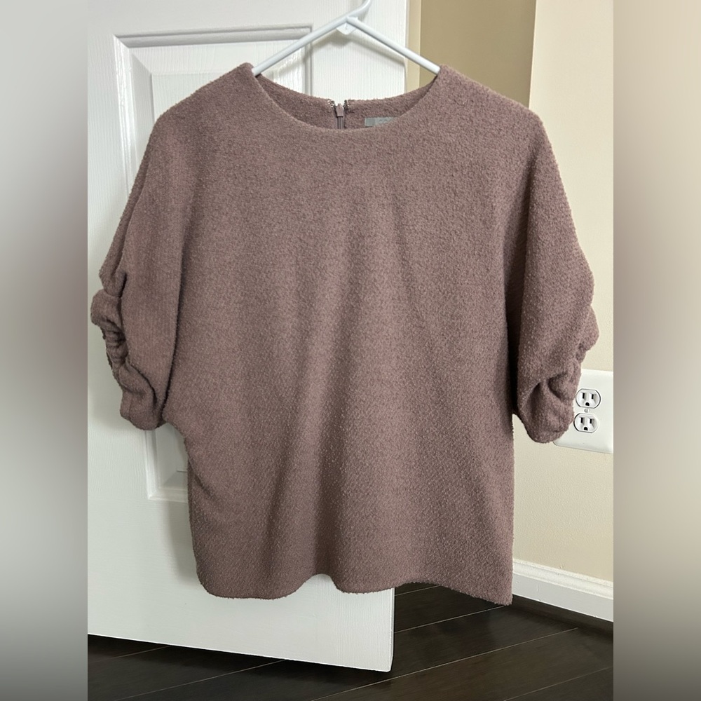 COS Textured Purple Sweater